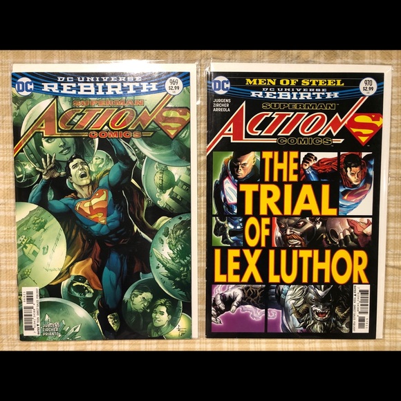 COPY - 19 DC Universe Rebirth Superman Action Com… - Picture 8 of 11